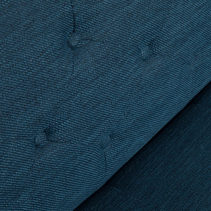 Divano in tessuto trapuntato Jalon Mid-Century Modern di Christopher Knight Home