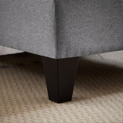 Divano componibile Jarenie a forma di U a 4 posti con doppia chaise longue per soggiorno