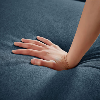 Divano componibile Jarenie a forma di U a 4 posti con doppia chaise longue per soggiorno