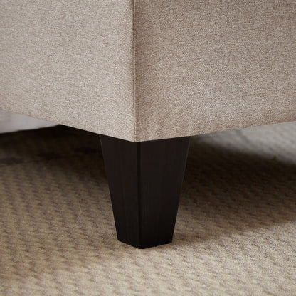 Divano componibile Jarenie a forma di U a 4 posti con doppia chaise longue per soggiorno