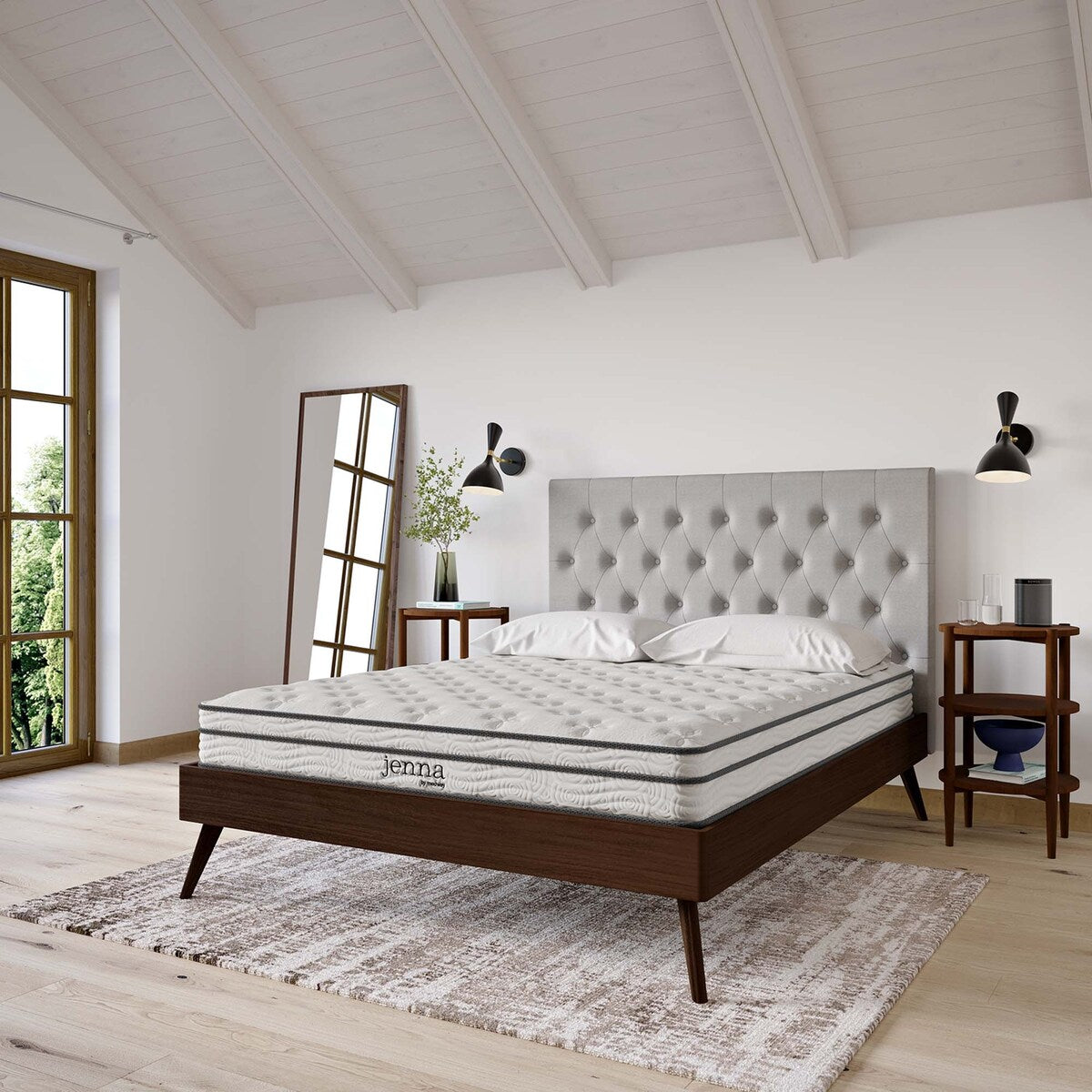 Materasso a molle e schiuma Jenna 6 - N/D