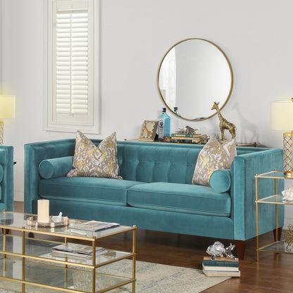 Divano moderno imbottito e trapuntato Jack 84