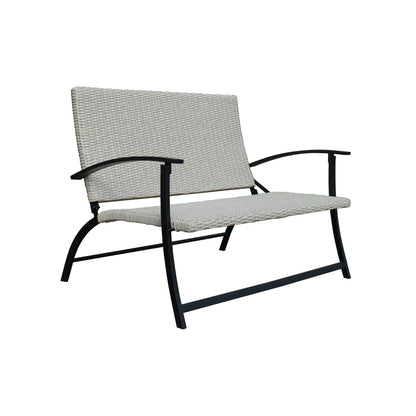 Set pieghevole con seduta profonda Jericho da 4 pezzi