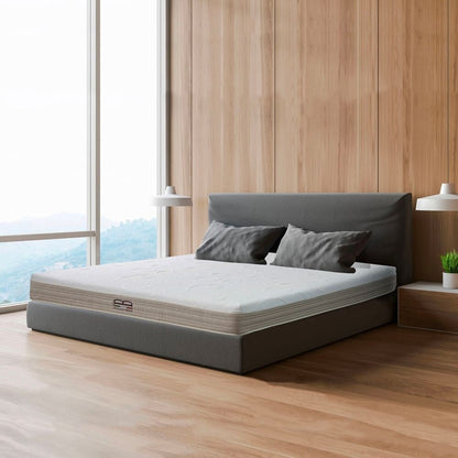 Materasso italiano antibatterico in memory foam Jewel con 11 zone di supporto