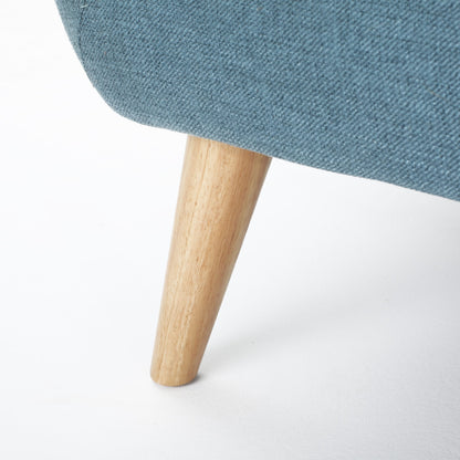 Divano imbottito in tessuto trapuntato Josephine Mid-Century Modern di Christopher Knight Home