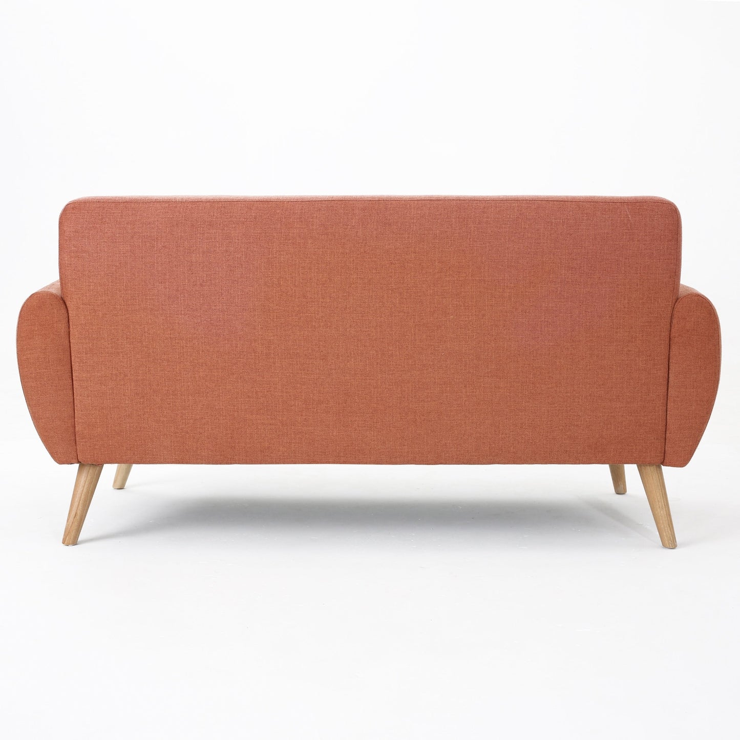 Divano imbottito in tessuto trapuntato Josephine Mid-Century Modern di Christopher Knight Home