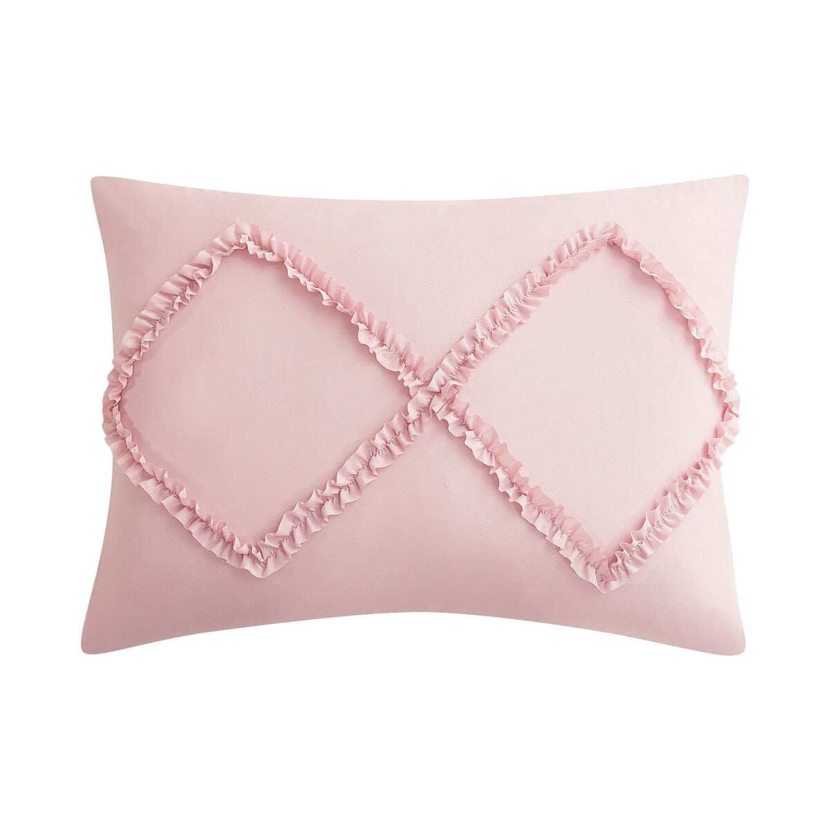 Set copripiumino reversibile con volant di diamanti Juicy Couture