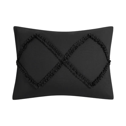 Set copripiumino reversibile con volant di diamanti Juicy Couture