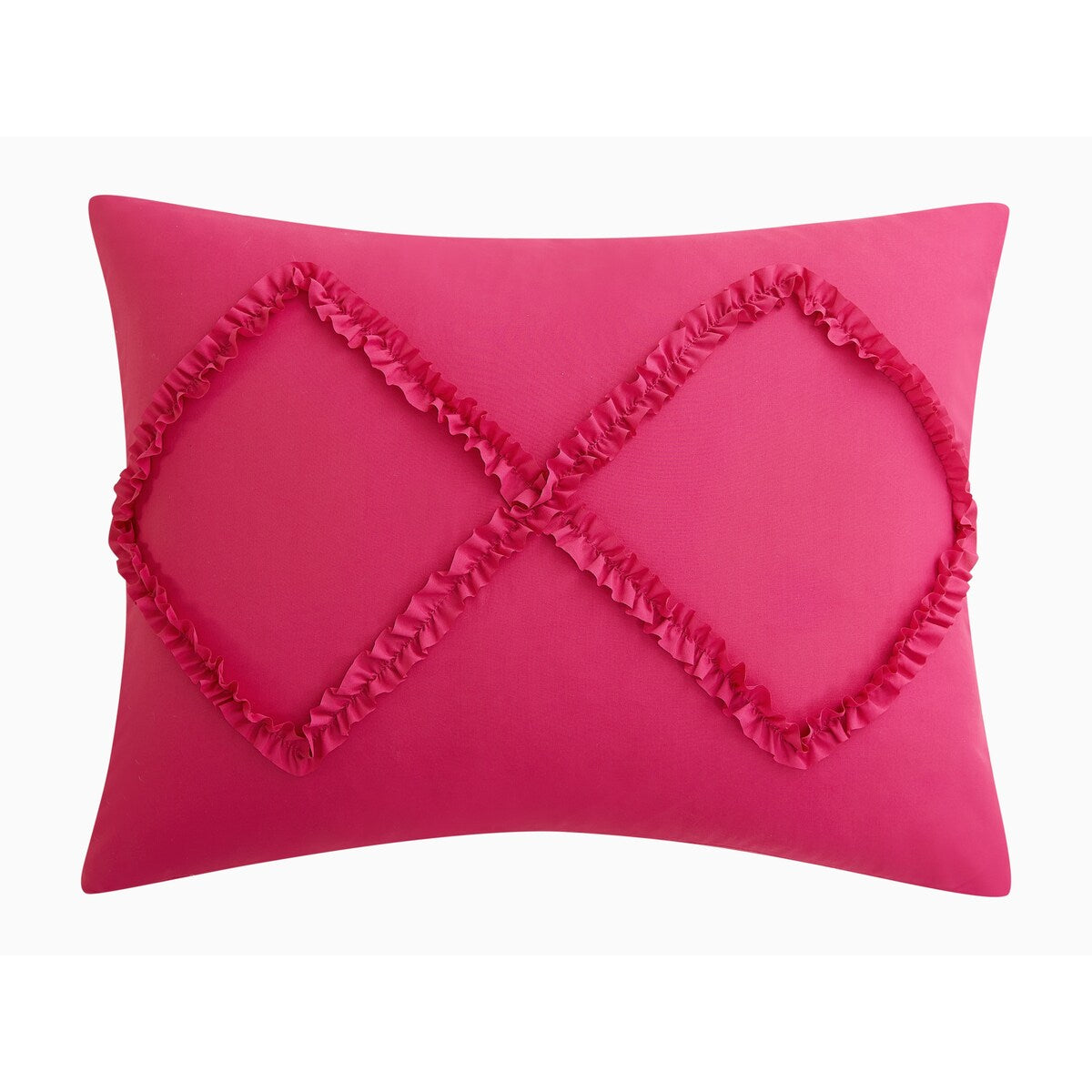 Set copripiumino reversibile con volant di diamanti Juicy Couture