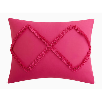 Set copripiumino reversibile con volant di diamanti Juicy Couture