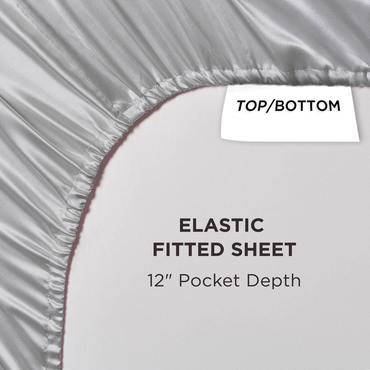 Set di lenzuola in raso di seta Juicy Couture