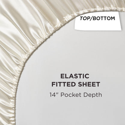 Set di lenzuola in raso di seta Juicy Couture