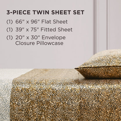 Set di lenzuola in raso di seta Juicy Couture