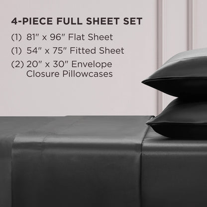 Set di lenzuola in raso di seta Juicy Couture