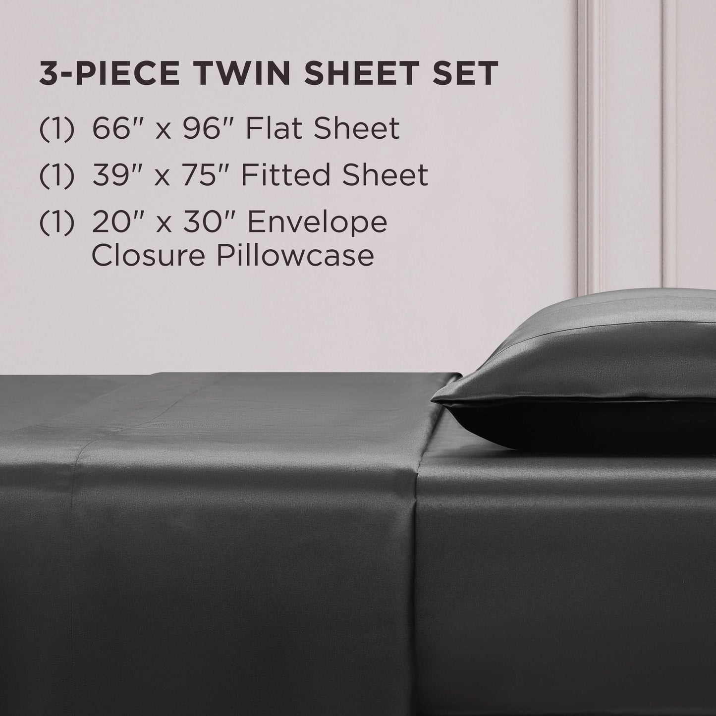 Set di lenzuola in raso di seta Juicy Couture