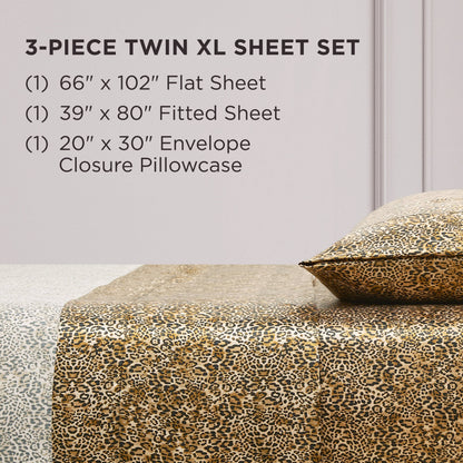 Set di lenzuola in raso di seta Juicy Couture