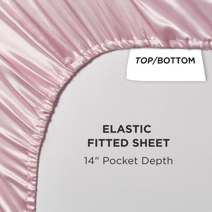 Set di lenzuola in raso di seta Juicy Couture