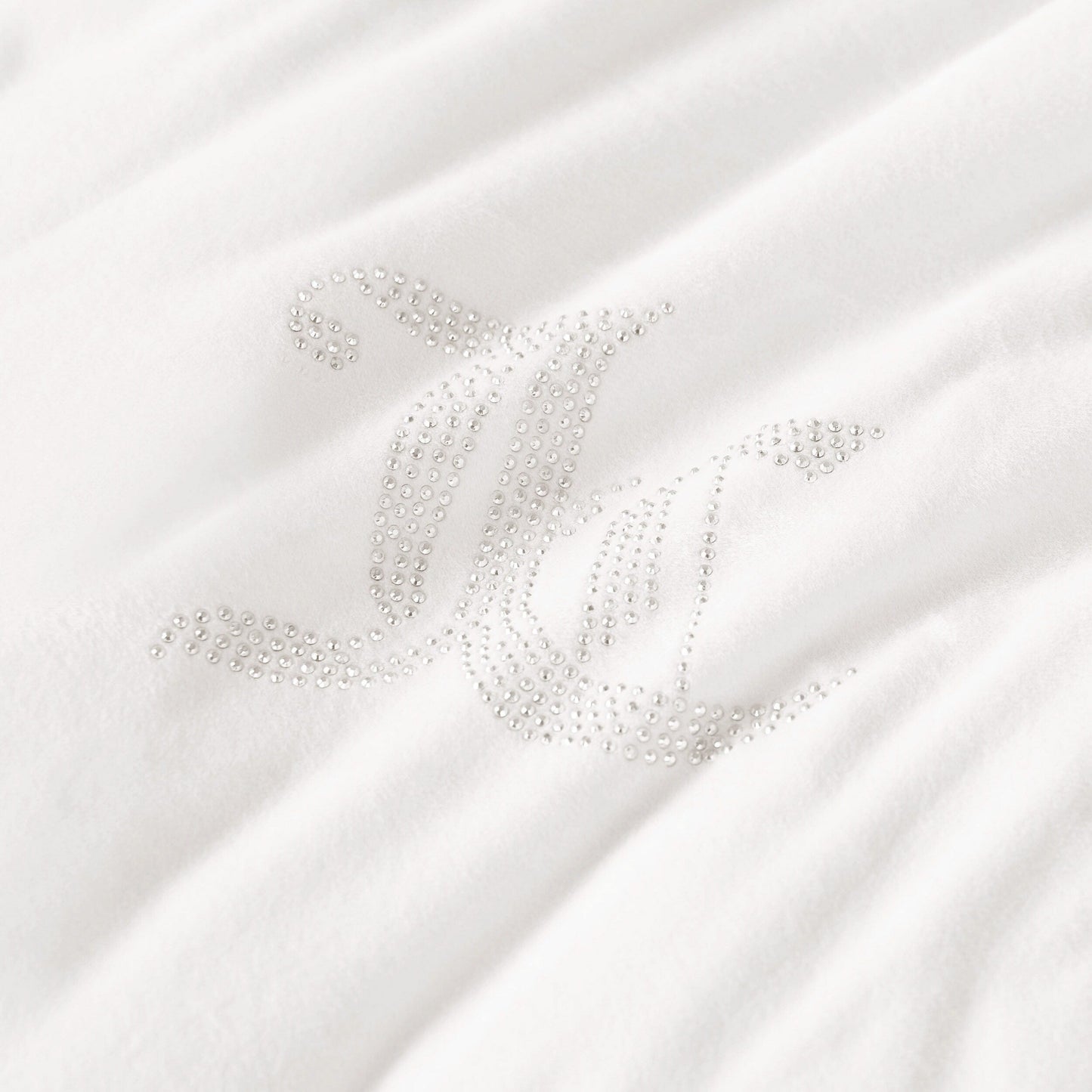 Set copripiumino e federa in velluto solido Juicy Couture