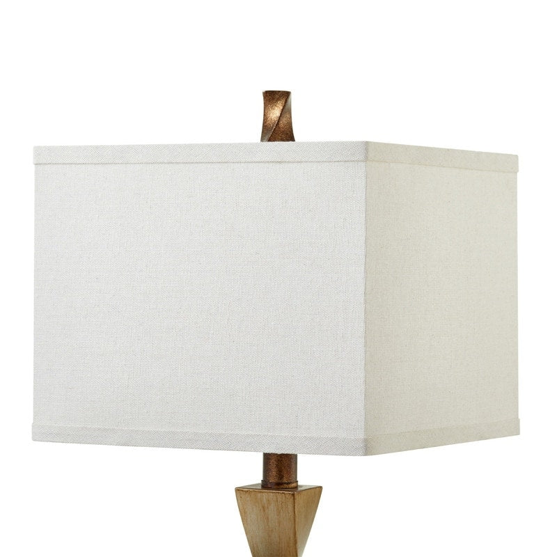 Lampada da tavolo KAWOTI da 22'' con controllo touch, porte USB e lampadine (set da 2)