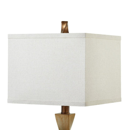 Lampada da tavolo KAWOTI da 22'' con controllo touch, porte USB e lampadine (set da 2)