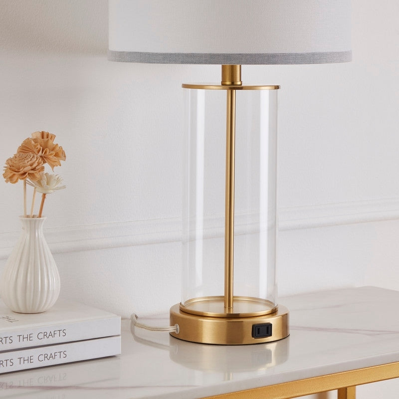 Set di lampade da tavolo KAWOTI 23.25 con controllo touch, porta USB e lampadine