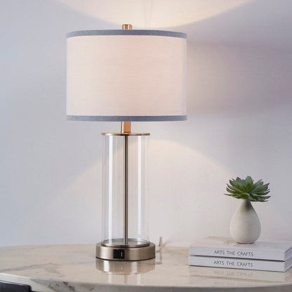 Set di lampade da tavolo KAWOTI 23.25 con controllo touch, porta USB e lampadine