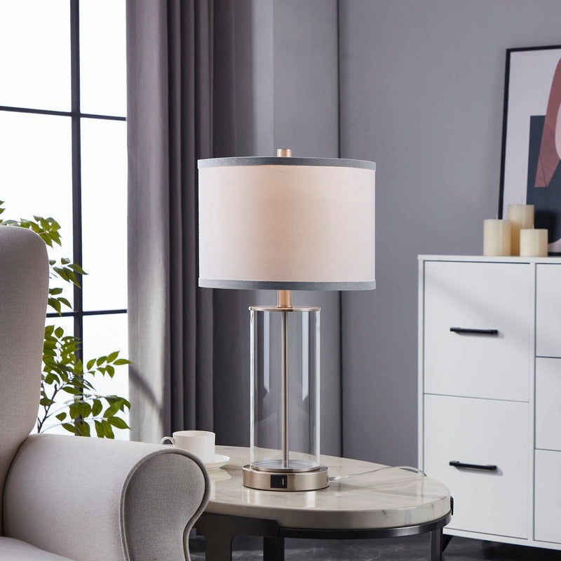 Set di lampade da tavolo KAWOTI 23.25 con controllo touch, porta USB e lampadine