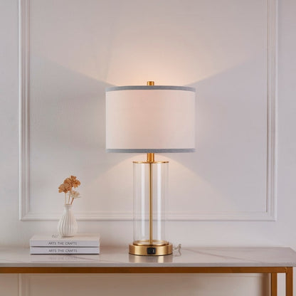 Set di lampade da tavolo KAWOTI 23.25 con controllo touch, porta USB e lampadine