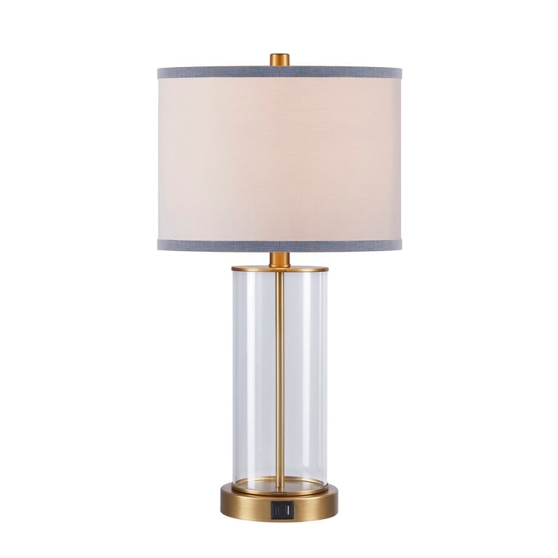 Set di lampade da tavolo KAWOTI 23.25 con controllo touch, porta USB e lampadine