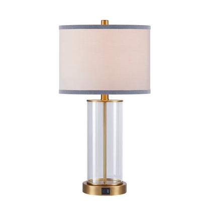 Set di lampade da tavolo KAWOTI 23.25 con controllo touch, porta USB e lampadine