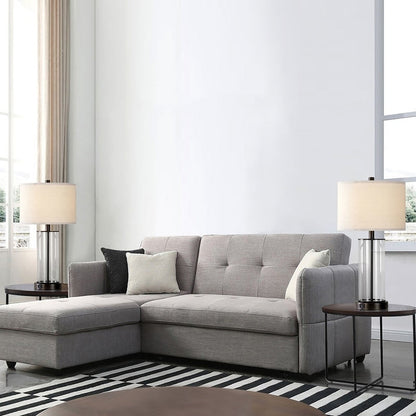 Set di lampade da tavolo KAWOTI 23.25 con controllo touch, porta USB e lampadine