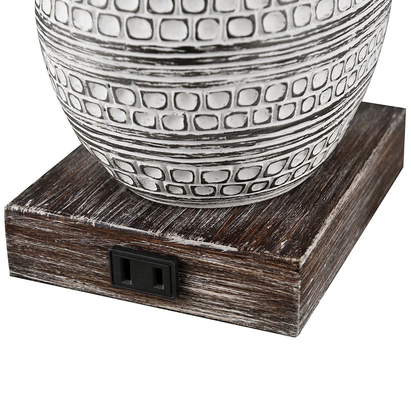 Set di lampade da tavolo KAWOTI con controllo touch e porte USB (set da 2)