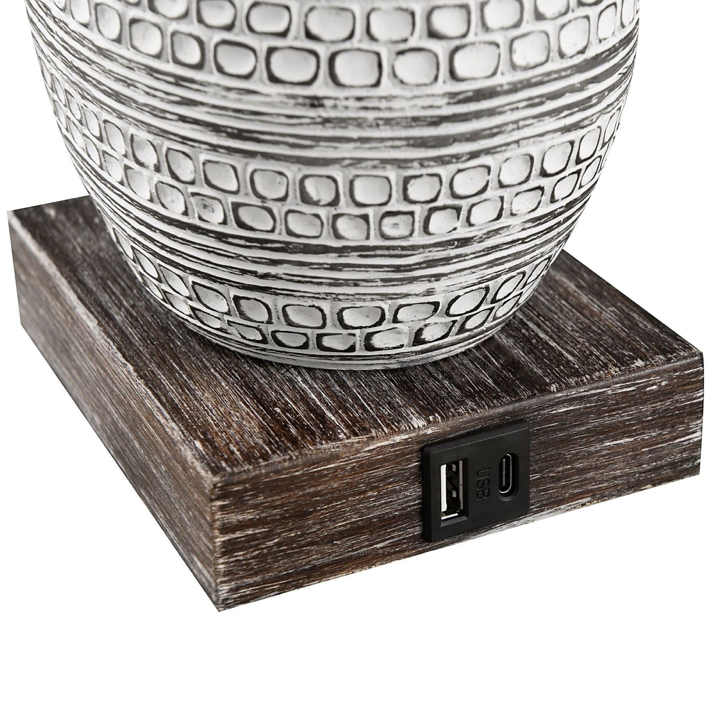 Set di lampade da tavolo KAWOTI con controllo touch e porte USB (set da 2)