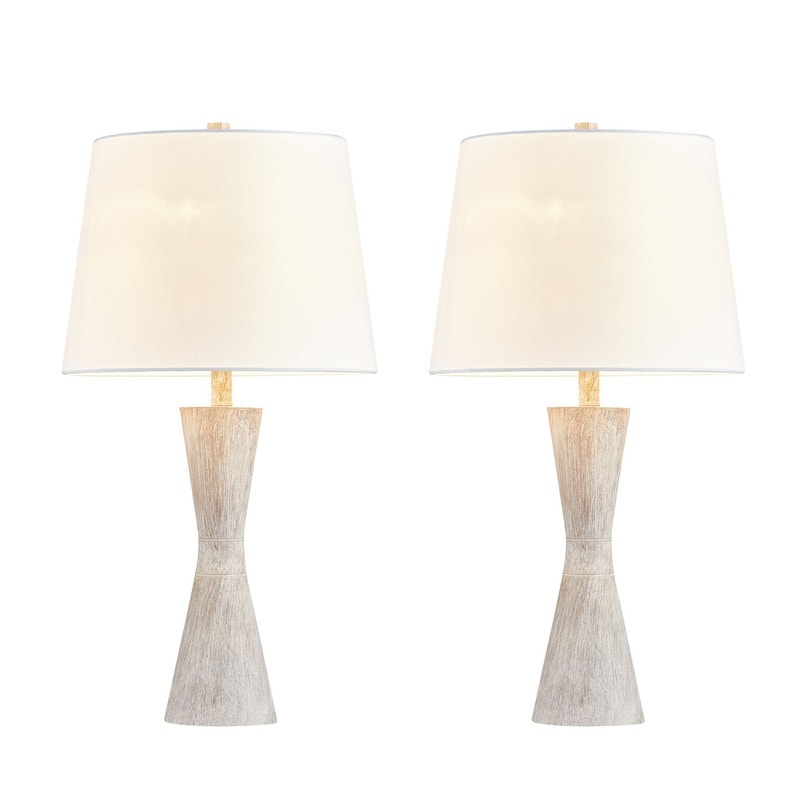 Set di lampade da tavolo KAWOTI 27 Distressed (set di 2)