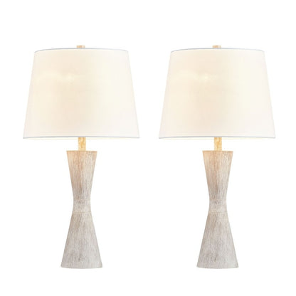 Set di lampade da tavolo KAWOTI 27 Distressed (set di 2)