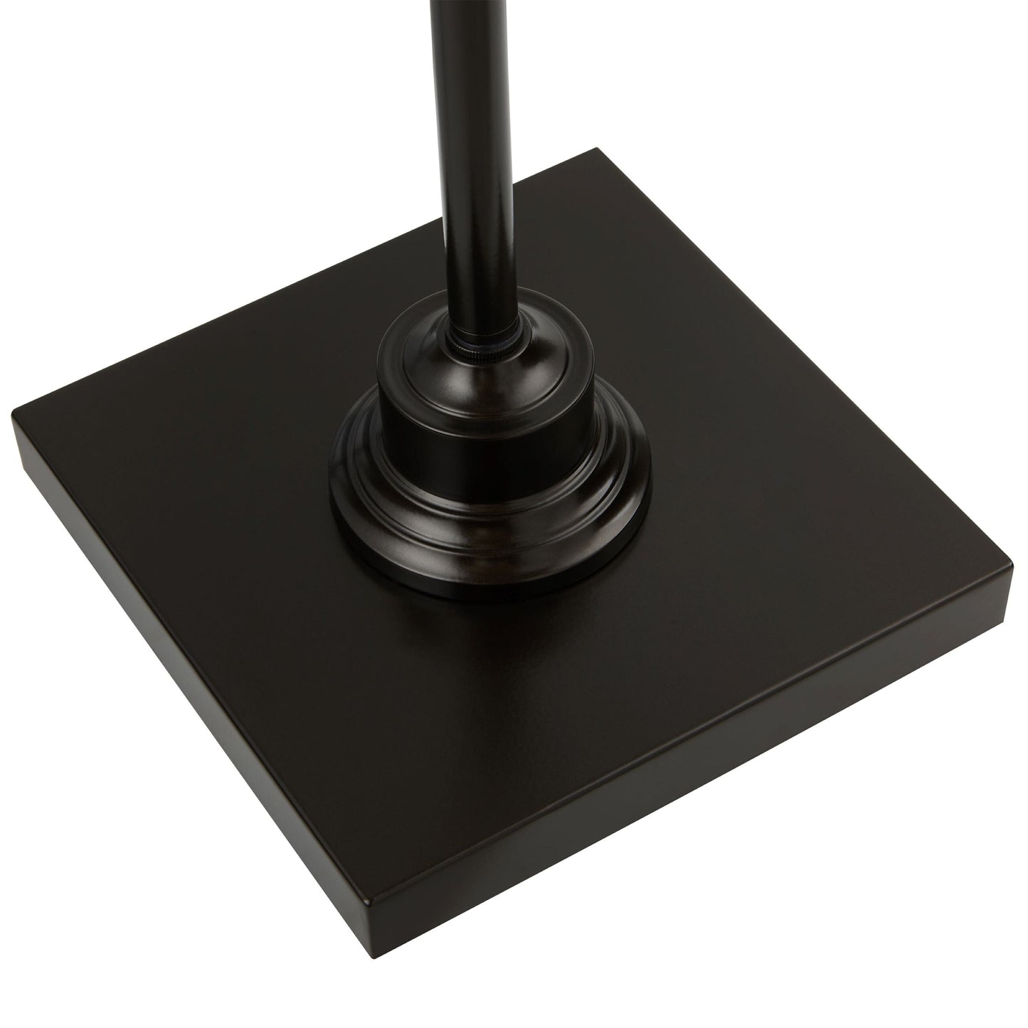 Lampada da terra KAWOTI da 60,5'' a 2 luci con paralume in tessuto Empire