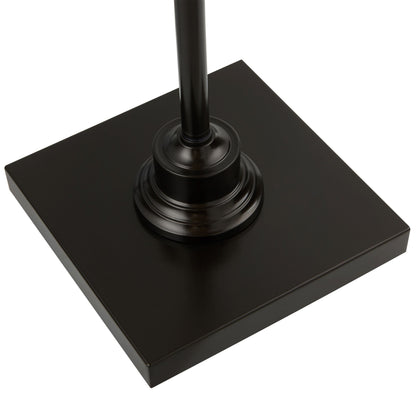 Lampada da terra KAWOTI da 60,5'' a 2 luci con paralume in tessuto Empire