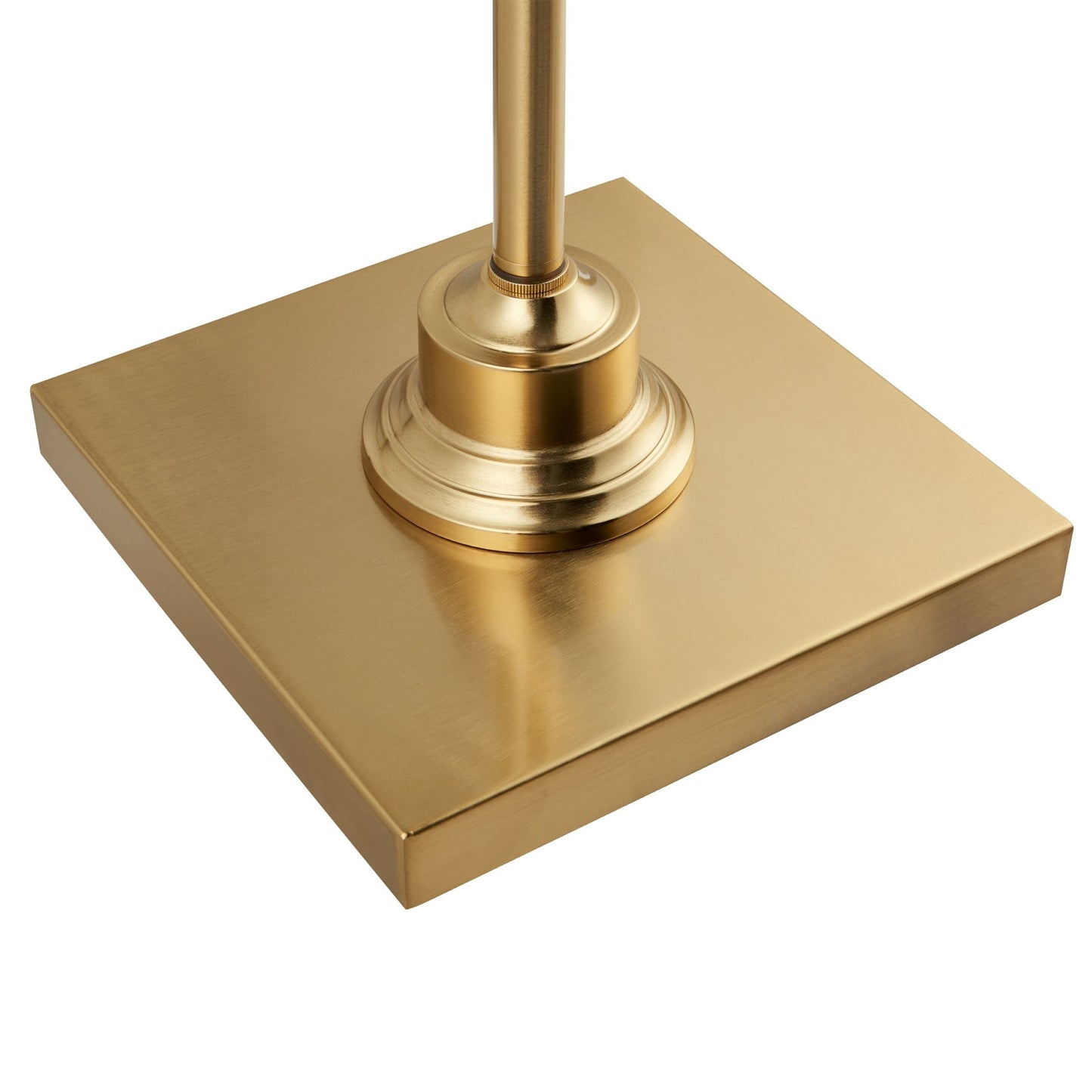 Lampada da terra KAWOTI da 60,5'' a 2 luci con paralume in tessuto Empire