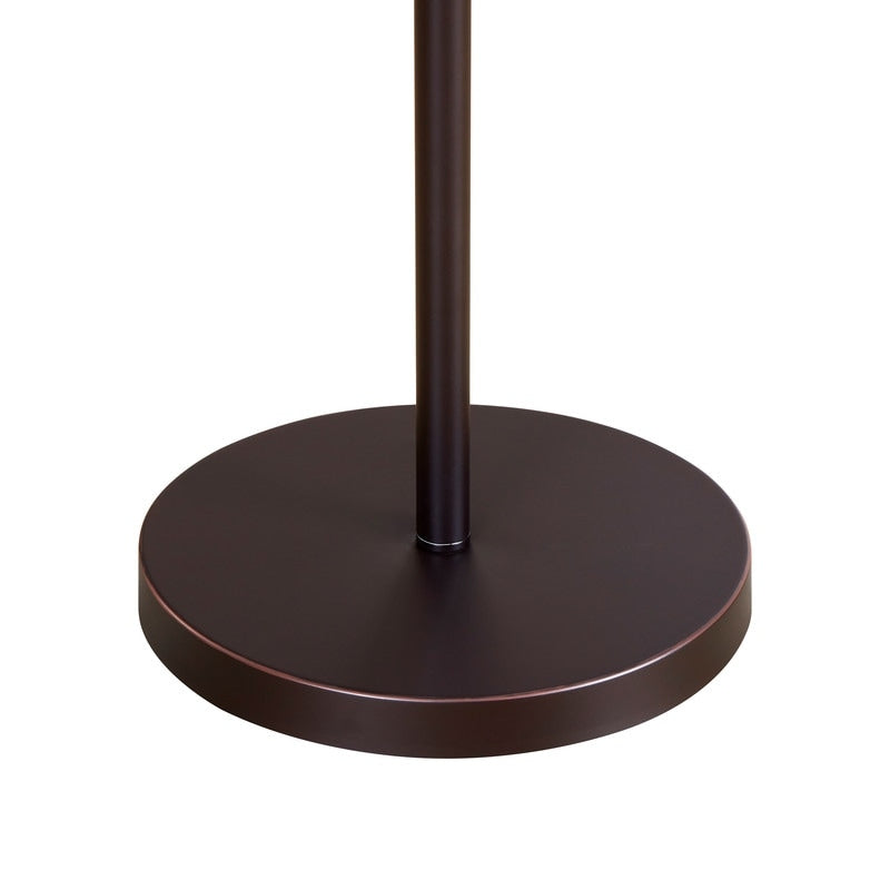 Lampada da terra standard in bronzo KAWOTI da 62,5 pollici con luce notturna