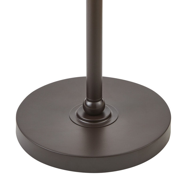 Lampada da terra con braccio oscillante regolabile in altezza KAWOTI da 64,5 pollici con paralume