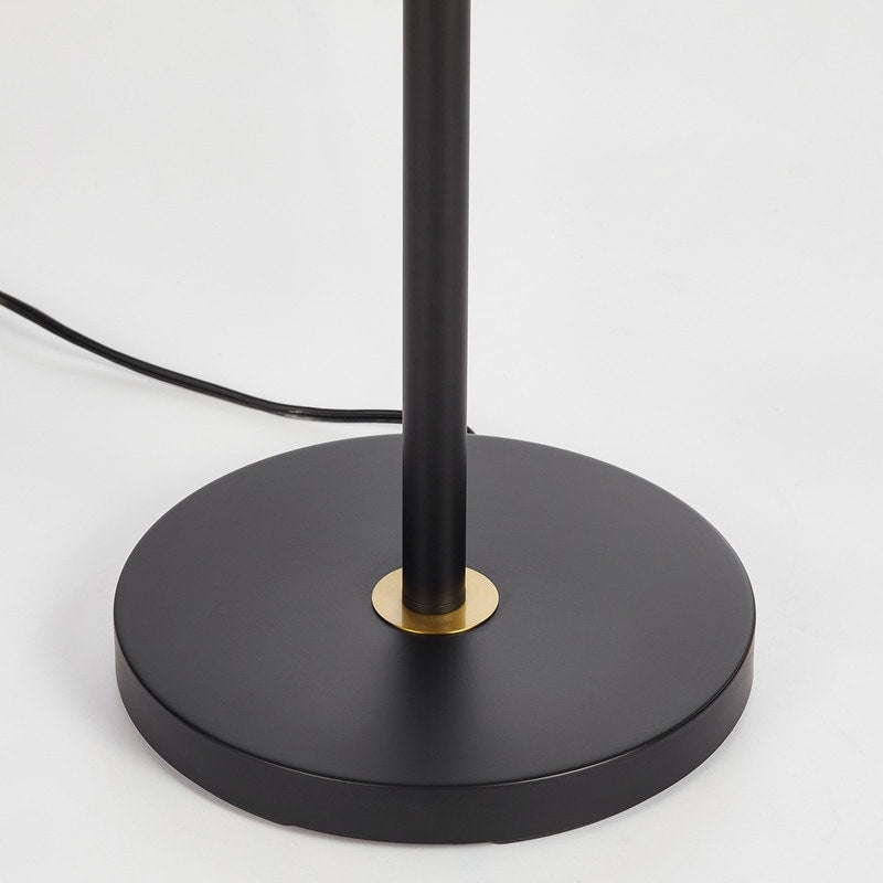 Lampada da terra moderna regolabile KAWOTI da 65 pollici con paralume a tamburo bianco