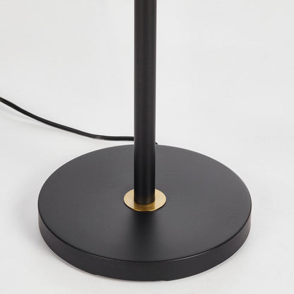 Lampada da terra moderna regolabile KAWOTI da 65 pollici con paralume a tamburo bianco