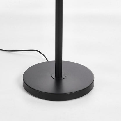 Lampada da terra moderna regolabile KAWOTI da 65 pollici con paralume a tamburo bianco