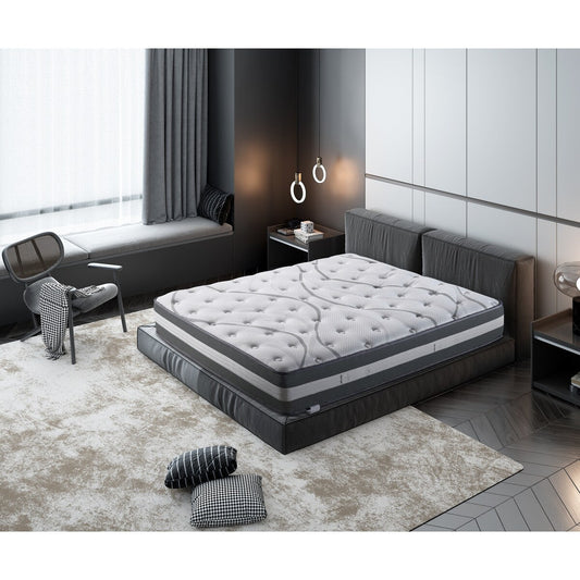 Materasso a molle insacchettate ibrido KING Size