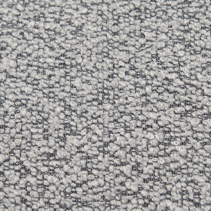 Divano a due posti imbottito in tessuto Boucle KINWELL con cuscini