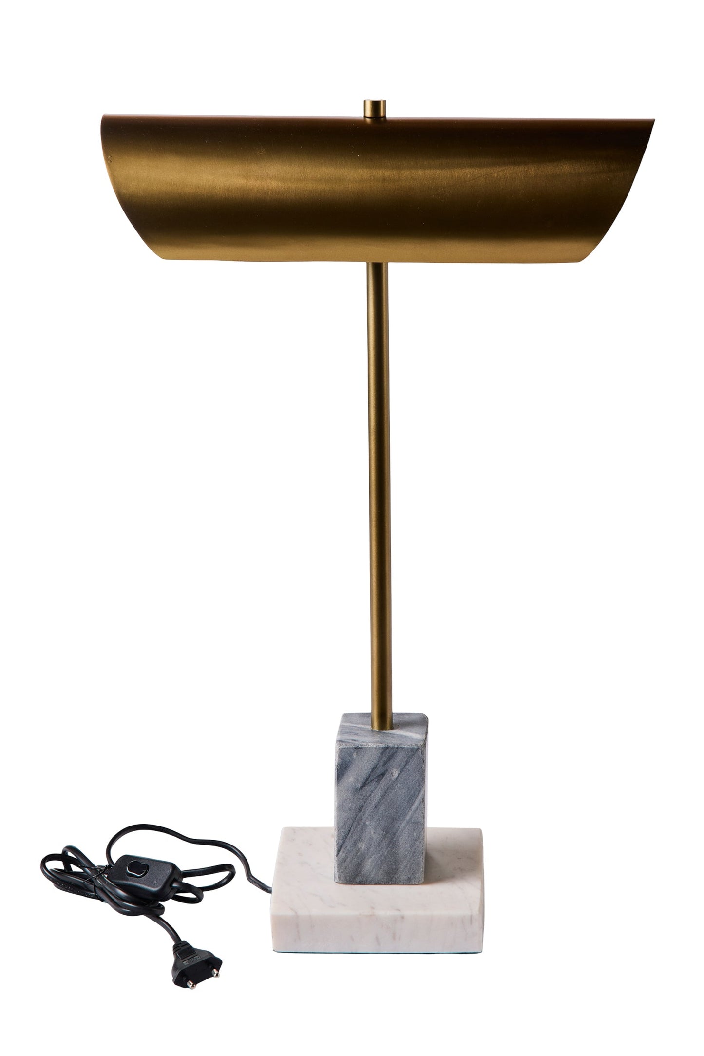 San Diego - Lampada Da Tavolo Con Base In Marmo