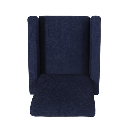 Poltrona reclinabile imbottita con schienale reclinabile Kalstrom di Christopher Knight Home