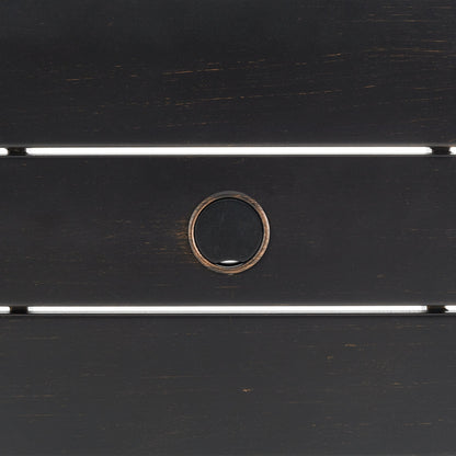 Crosley Kaplan Set da pranzo rotondo in metallo da esterno da 5 pezzi: tavolo e 4 sedie girevoli