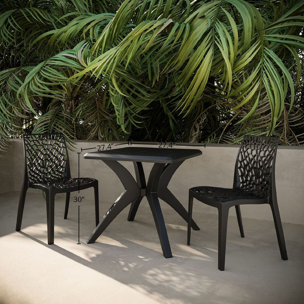 Set sedie Karissa e tavolo Marcus