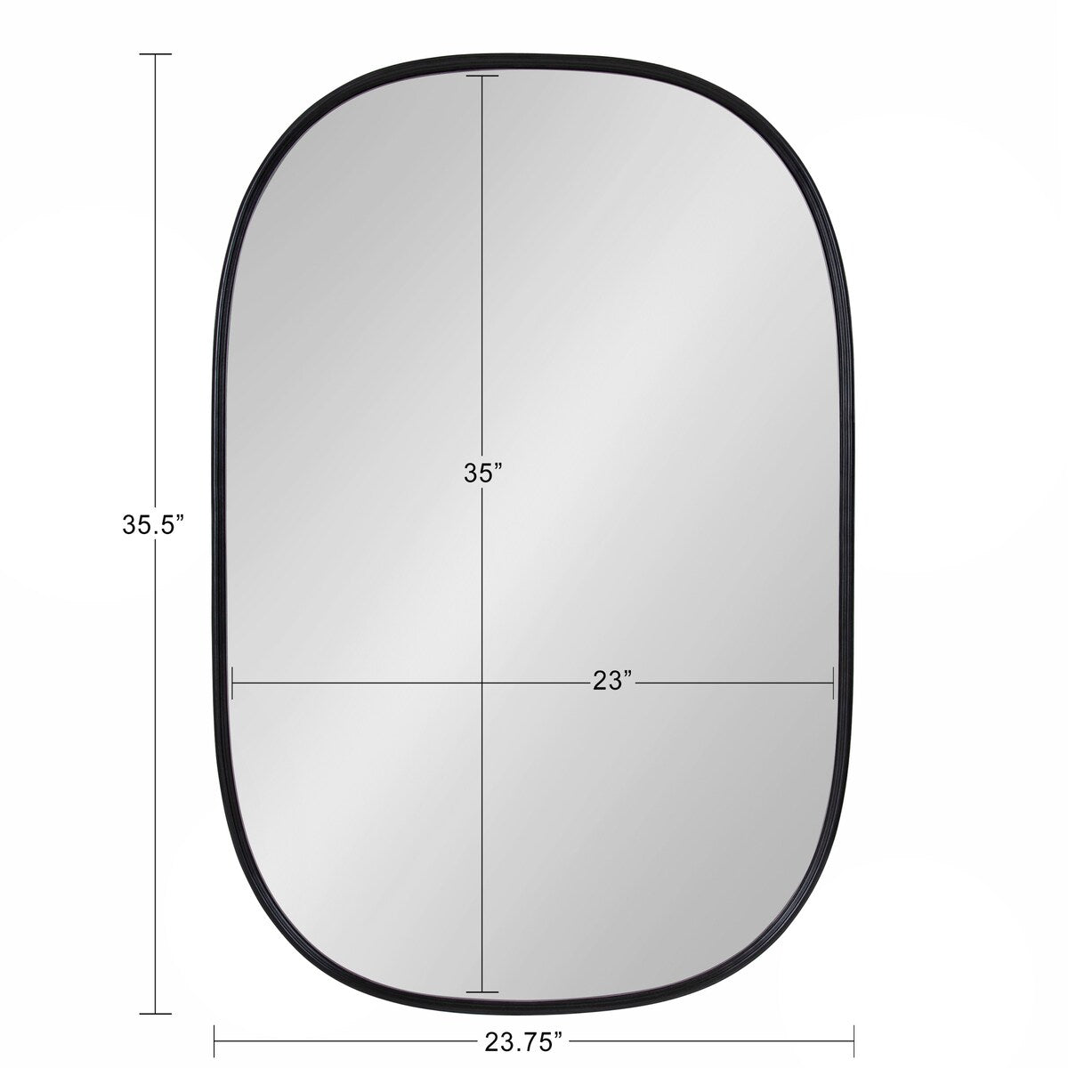 Specchio da parete con cornice Kate e Laurel Caskill Capsule
